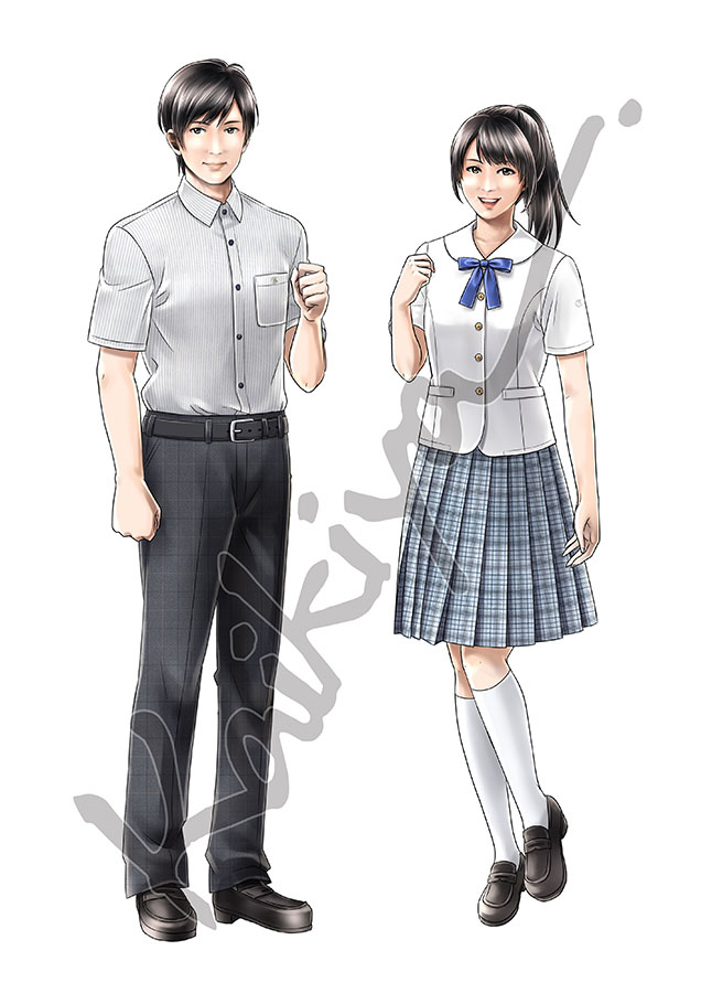 山梨学院中学・高等学校 正規夏服（平成27年４月～） - 制服の甲斐絹屋